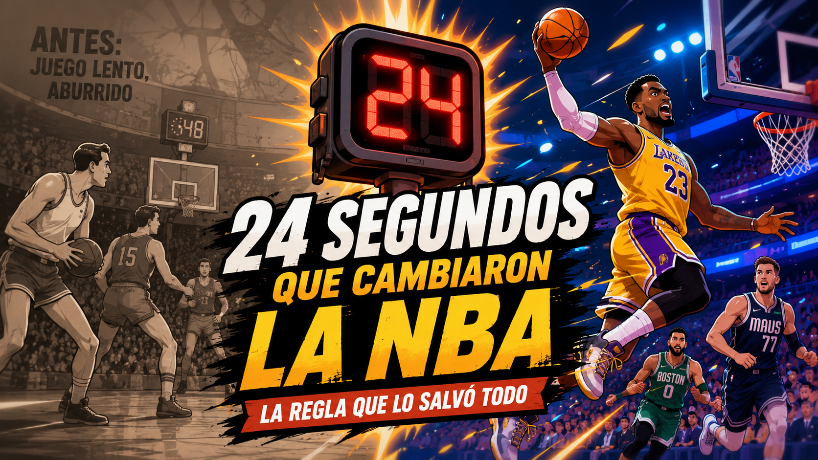 24 segundos que cambiaron la NBA: historia de la regla que lo salvó todo