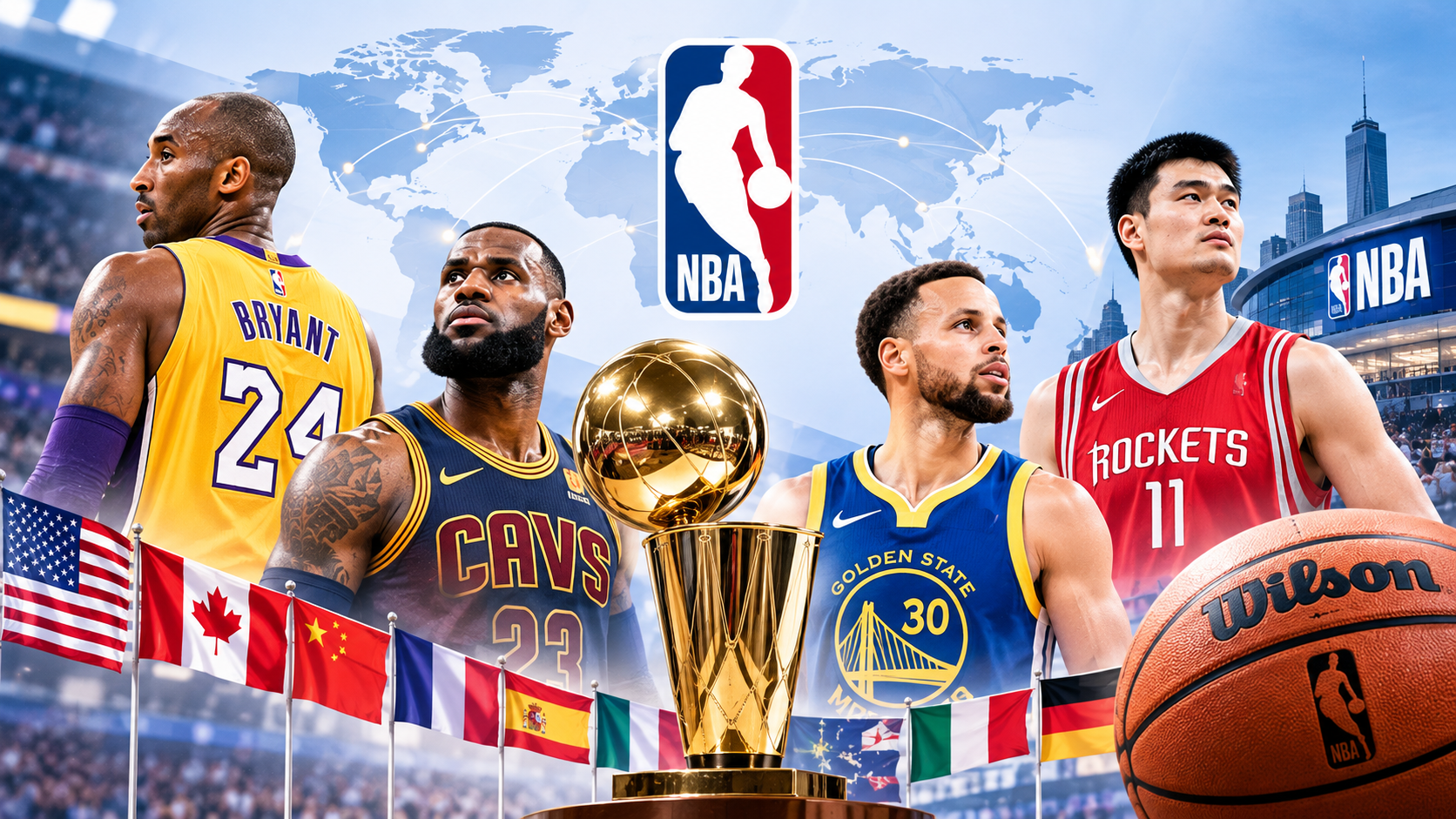 Grandes estrellas de la NBA: de las leyendas fundacionales a las superestrellas internacionales de la era moderna