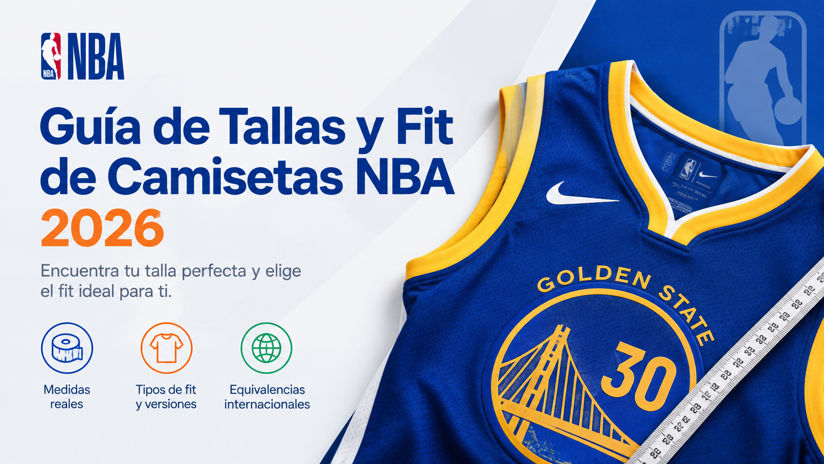Guía de Tallas y Fit de Camisetas NBA 2026: Acierta con tu Jersey