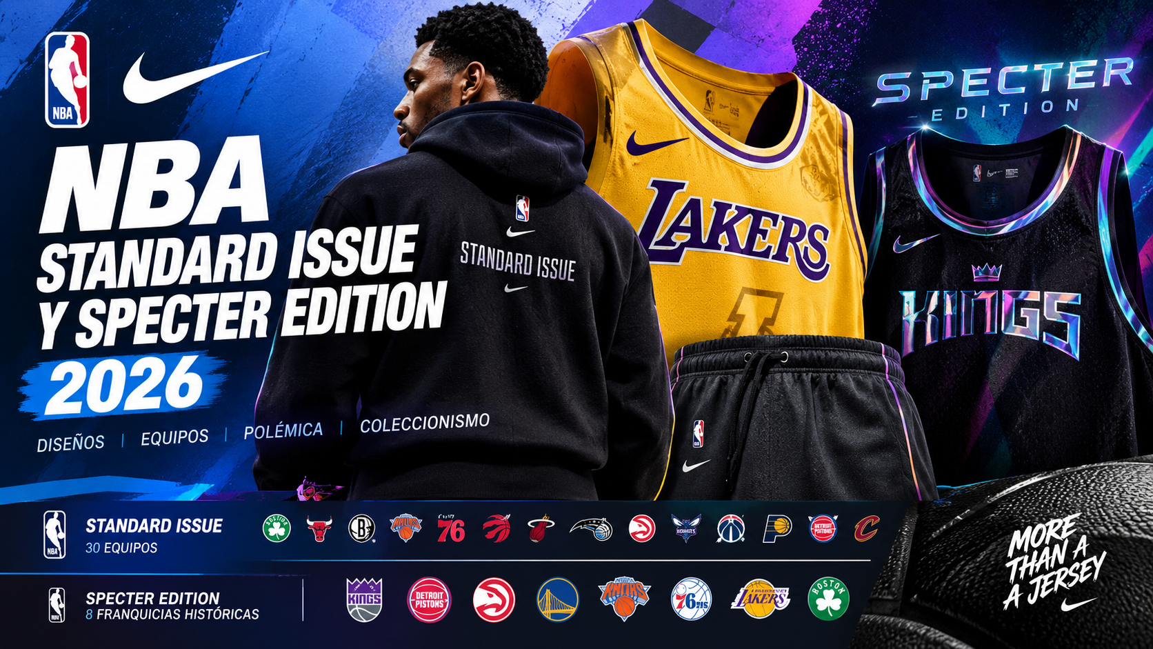 Guía NBA Standard Issue y Specter Edition 2026: diseños y polémica