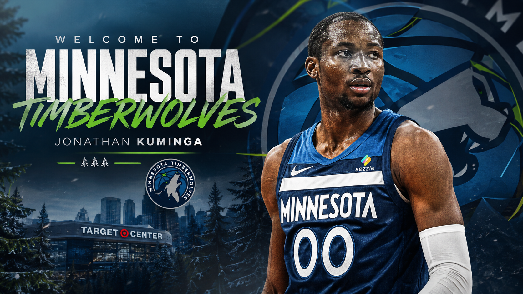 Jonathan Kuminga ficha por los Minnesota Timberwolves
