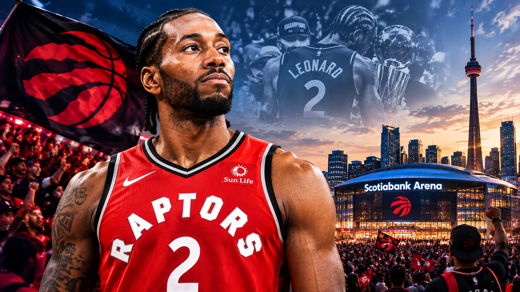 Kawhi Leonard regresa a los Raptors y firma una extensión de contrato hasta 2029