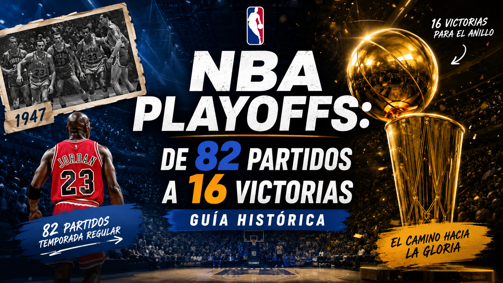 NBA Playoffs: de 82 partidos a 16 victorias | Guía histórica
