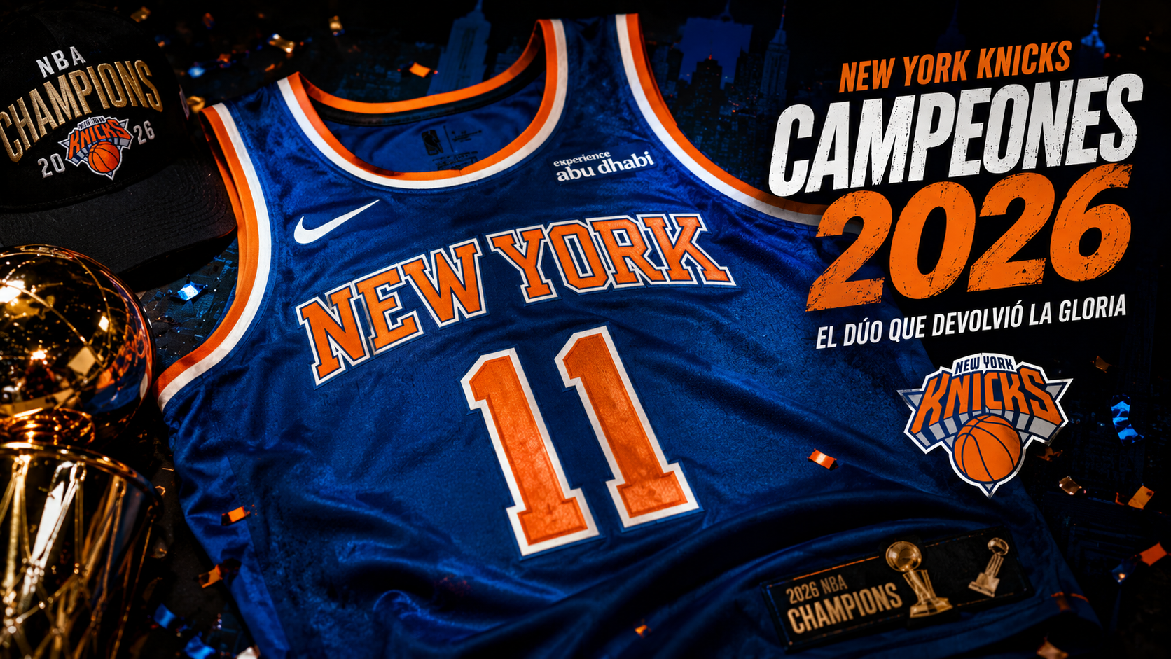 Colección de camisetas New York Knicks para celebrar el campeonato 2026, modelos baratos y oficiales