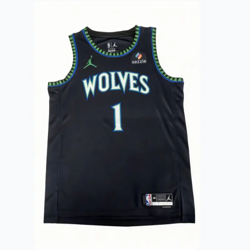 Camiseta LaMelo Ball #1 Minnesota Timberwolves 2026 Negro Statement Edition