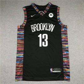 Camiseta James Harden #13 Brooklyn Nets City Negro