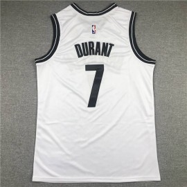 Camiseta Kevin Durant #7 Brooklyn Nets Blanco Camiseta Kevin Durant #7 Brooklyn Nets Blanco