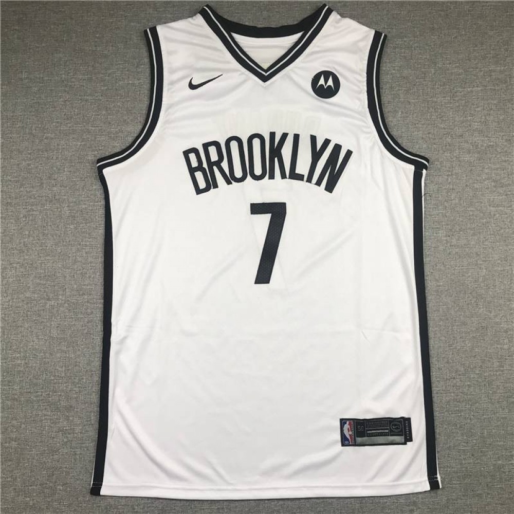 Camiseta Kevin Durant #7 Brooklyn Nets Blanco Camiseta Kevin Durant #7 Brooklyn Nets Blanco