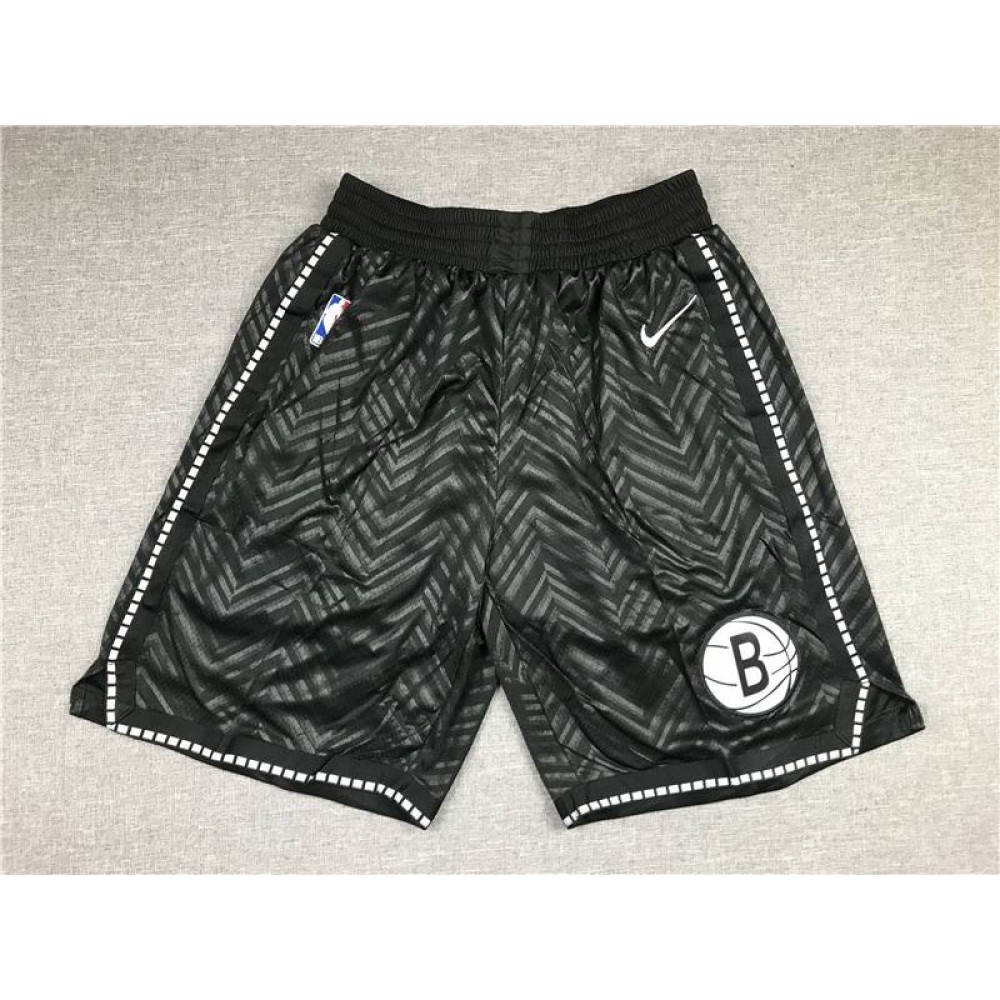 Pantalon Corto Brooklyn Nets Earned Edition Negro