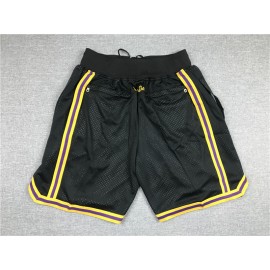 Pantalon Corto de Bolsillo Los Angeles Lakers Mamba Negro Pantalon Corto de Bolsillo Los Angeles Lakers Mamba Negro