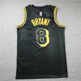 Camiseta Kobe Bryant #8 Los Angeles Lakers Negro Camiseta Kobe Bryant #8 Los Angeles Lakers Negro
