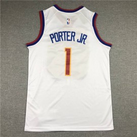 Camiseta Michael Porter Jr. #1 Denver Nuggets Earned Edition Blanco Camiseta Michael Porter Jr. #1 Denver Nuggets Earned Edition Blanco