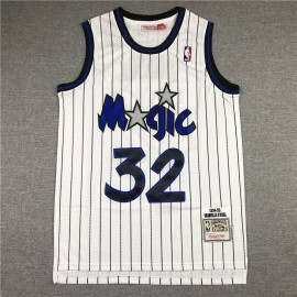 Camiseta Shaquille O'Neal #32 Orlando Magic Icon Clásico Blanco