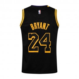 Camiseta Kobe Bryant #24 Los Angeles Lakers Negro Camiseta Kobe Bryant #24 Los Angeles Lakers Negro