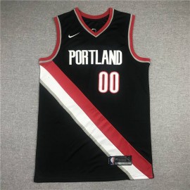 Camiseta Carmelo Anthony #00 Portland Trail Blazers Negro