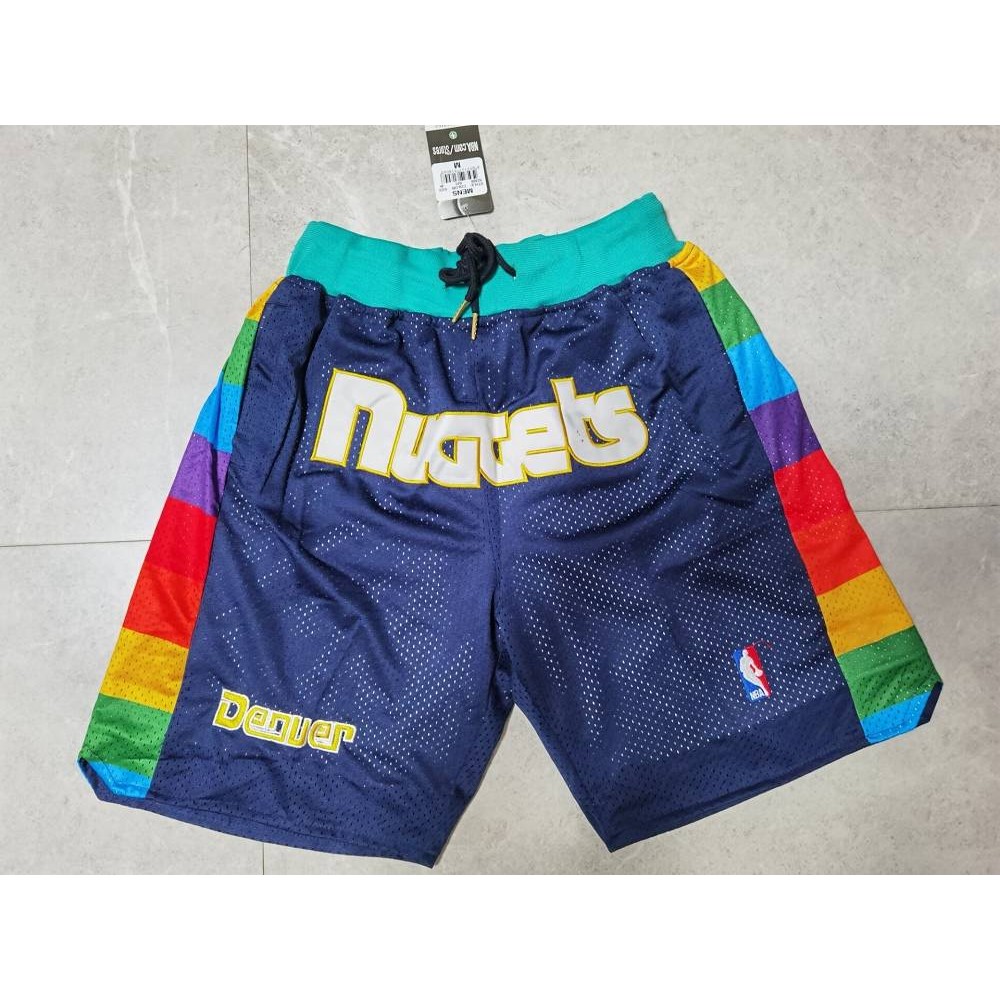 Pantalon Corto De Bolsillo Denver Nuggets Azul Marino JUSTDON