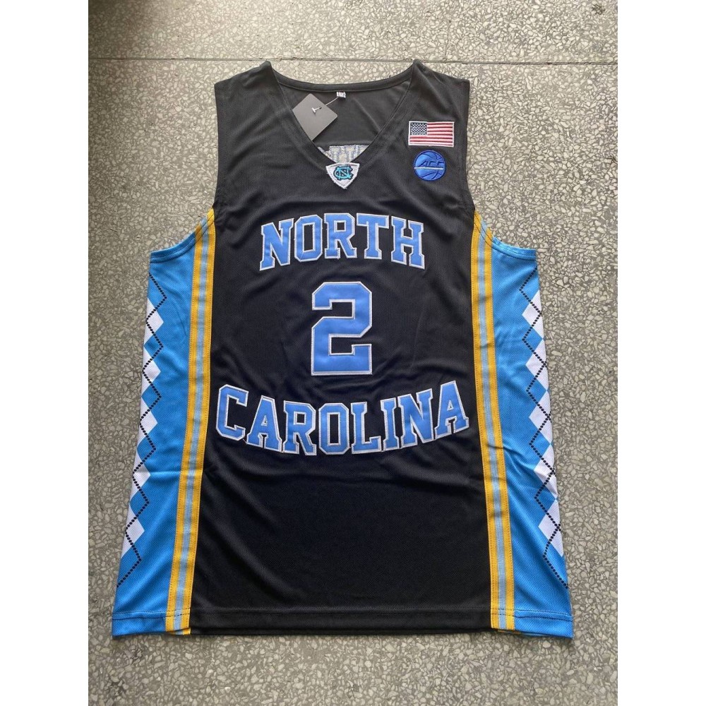 Camiseta Cole Anthony #2 North Carolina Universidad Edición Negro Camiseta Cole Anthony #2 North Carolina Universidad Edición Negro