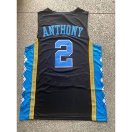 Camiseta Cole Anthony #2 North Carolina Universidad Edición Negro Camiseta Cole Anthony #2 North Carolina Universidad Edición Negro