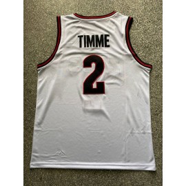 Camiseta Drew Timme #2 Gonzaga Universidad Edición Blanco Camiseta Drew Timme #2 Gonzaga Universidad Edición Blanco