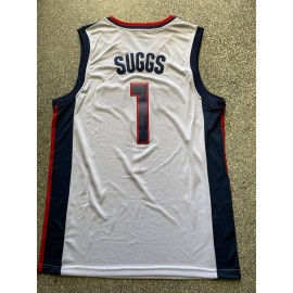Camiseta Jalen Suggs #1 Gonzaga Universidad Edición Blanco Camiseta Jalen Suggs #1 Gonzaga Universidad Edición Blanco