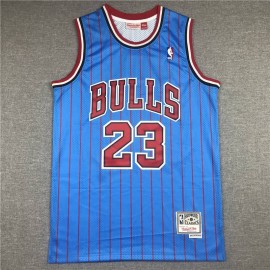 Camiseta Michael Jordan #23 Chicago Bulls Clásico Edición Azul