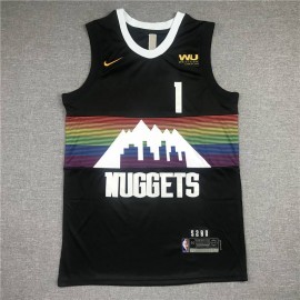 Camiseta Michael Porter Jr. #1 Denver Nuggets Negro