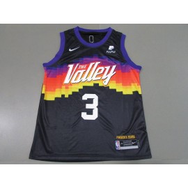 Camiseta Chris Paul #3 Phoenix Suns City Edition Negro