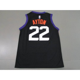 Camiseta Deandre Ayton #22 Phoenix Suns City Edition Negro Camiseta Deandre Ayton #22 Phoenix Suns City Edition Negro