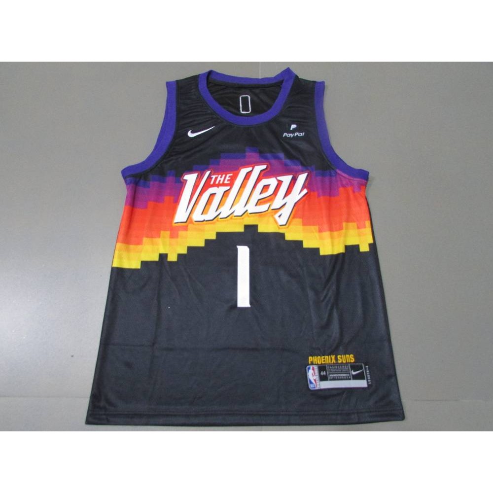Camiseta Devin Booker #1 Phoenix Suns City Edition Negro Camiseta Devin Booker #1 Phoenix Suns City Edition Negro
