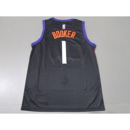 Camiseta Devin Booker #1 Phoenix Suns City Edition Negro Camiseta Devin Booker #1 Phoenix Suns City Edition Negro