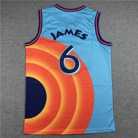 Camiseta LeBron James #6 Space James A New Legacy Estampado Camiseta LeBron James #6 Space James A New Legacy Estampado