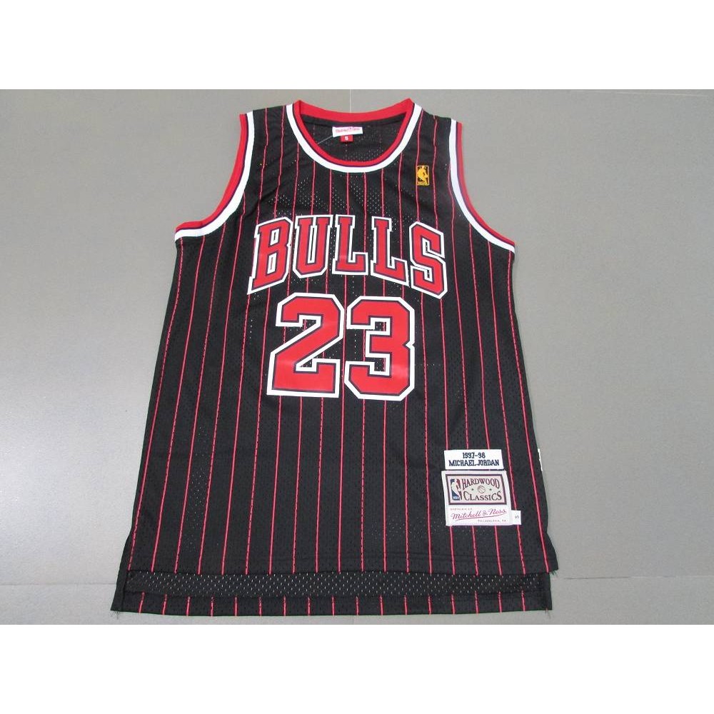 Camiseta Michael Jordan #23 Chicago Bulls Retro Negro Edición Firmada ⋆  MiCamisetaNBA