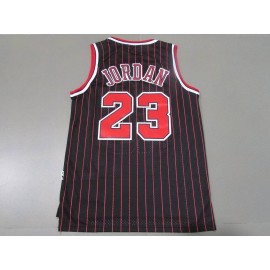 Camiseta Michael Jordan #23 Chicago Bulls Icon Oro Clásico Negro/Rojo Camiseta Michael Jordan #23 Chicago Bulls Icon Oro Clásico Negro/Rojo