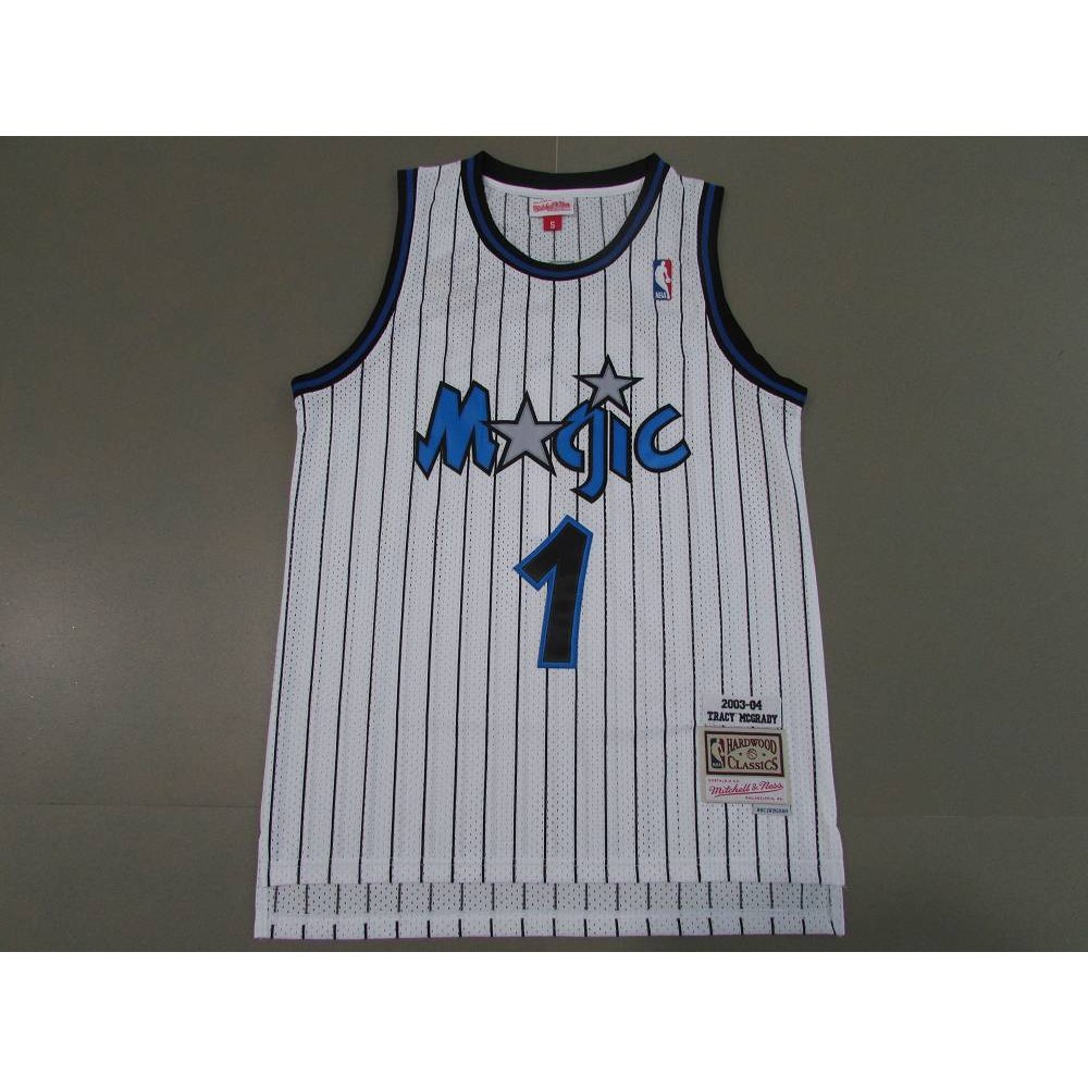 Camiseta Tracy McGrady #1 Orlando Magic Icon Clásico Blanco