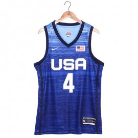 Camiseta Bradley Beal #4 USA 2021 Edición Olímpica Azul
