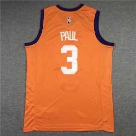 Camiseta Chris Paul #3 Phoenix Suns Naranja Camiseta Chris Paul #3 Phoenix Suns Naranja