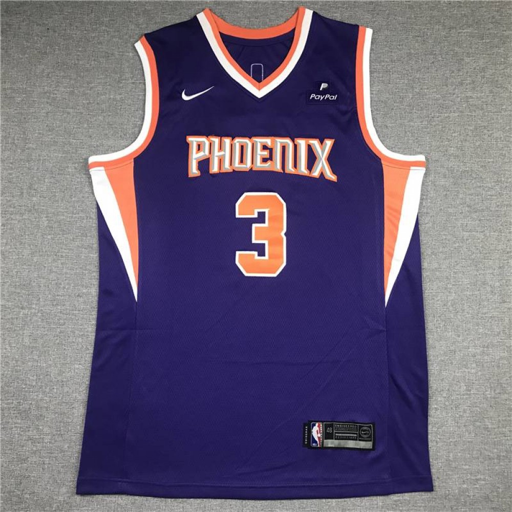 Camiseta Chris Paul #3 Phoenix Suns Púrpura Camiseta Chris Paul #3 Phoenix Suns Púrpura