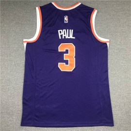Camiseta Chris Paul #3 Phoenix Suns Púrpura Camiseta Chris Paul #3 Phoenix Suns Púrpura