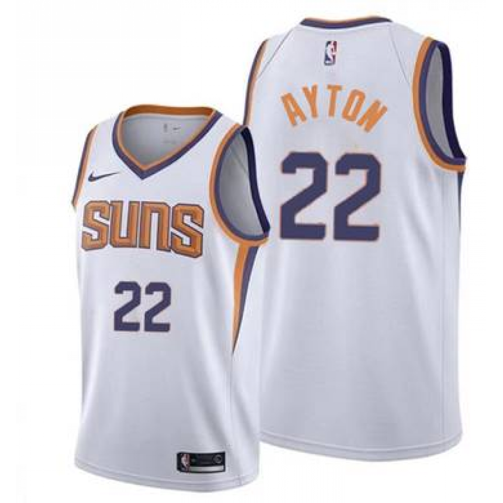 Camiseta Deandre Ayton #22 Phoenix Suns Blanco Camiseta Deandre Ayton #22 Phoenix Suns Blanco