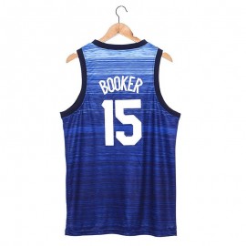 Camiseta Devin Booker #15 USA 2021 Edición Olímpica Azul Camiseta Devin Booker #15 USA 2021 Edición Olímpica Azul