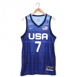 Camiseta Kevin Durant #7 USA 2021 Edición Olímpica Azul