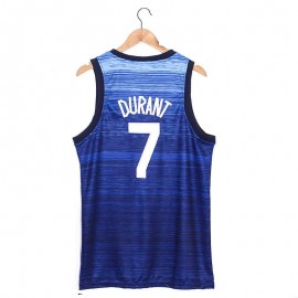 Camiseta Kevin Durant #7 USA 2021 Edición Olímpica Azul Camiseta Kevin Durant #7 USA 2021 Edición Olímpica Azul