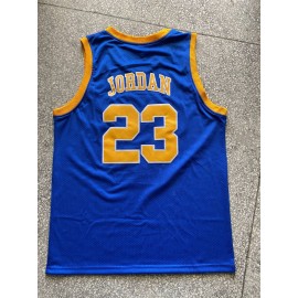 Camiseta Michael Jordan #23 Jordan High School Azul Camiseta Michael Jordan #23 Jordan High School Azul