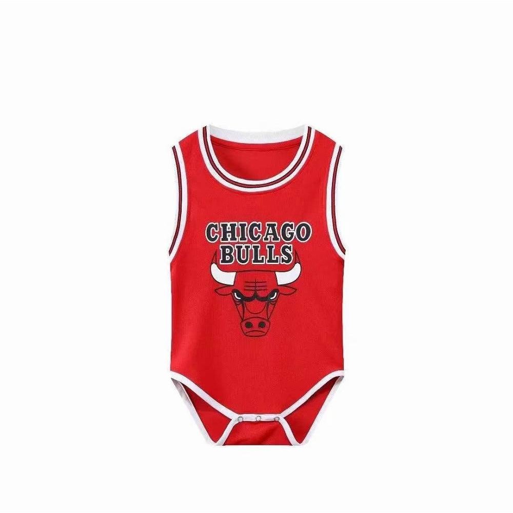 Camiseta Michael Jordan #23 Chicago Bulls Bebe Rojo  Camiseta Michael Jordan #23 Chicago Bulls Bebe Rojo