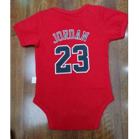 Camiseta Michael Jordan #23 Chicago Bulls Rojo Bebe Camiseta Michael Jordan #23 Chicago Bulls Rojo Bebe