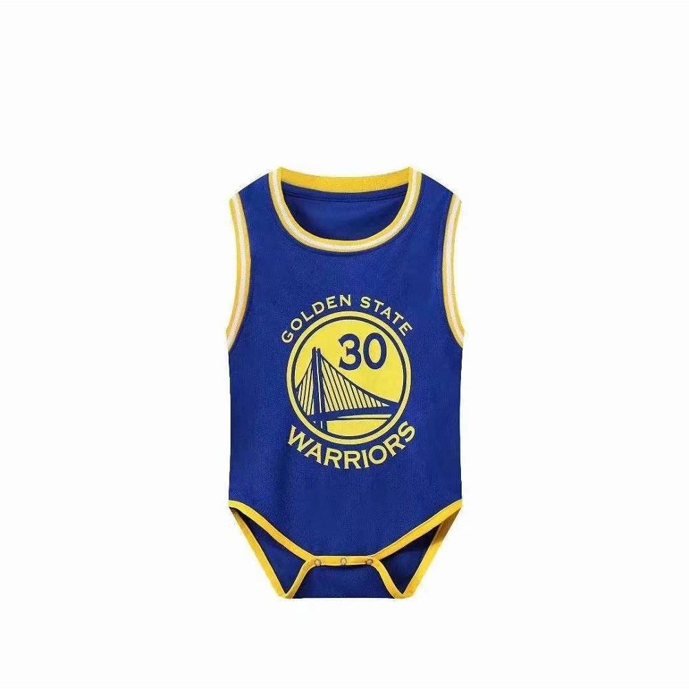 Camiseta Stephen Curry #30 Golden State Warriors Azul Bebe Camiseta Stephen Curry #30 Golden State Warriors Azul Bebe