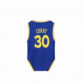 Camiseta Stephen Curry #30 Golden State Warriors Azul Bebe Camiseta Stephen Curry #30 Golden State Warriors Azul Bebe