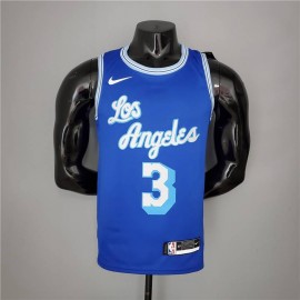 Camiseta Anthony Davis #3 Los Angeles Lakers 2021 Clásico Edition Azul