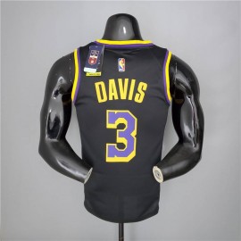 Camiseta Anthony Davis #3 Los Angeles Lakers 2021 Earned Edition Negro Camiseta Anthony Davis #3 Los Angeles Lakers 2021 Earned Edition Negro