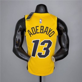 Camiseta Bam Adebayo #13 Miami Heat 2021 Earned Edition Amarillo Camiseta Bam Adebayo #13 Miami Heat 2021 Earned Edition Amarillo
